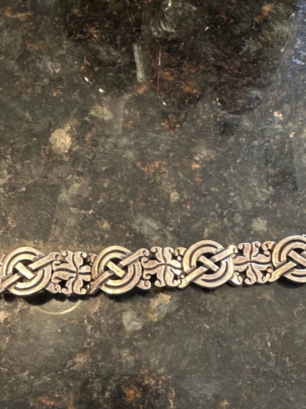 Pat Arieas 925 Silver Aztec Bracelet